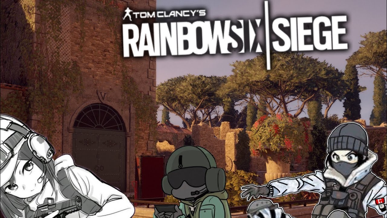 Rainbow six siege with friends - YouTube