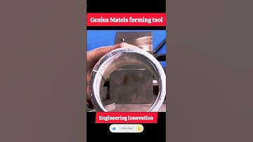Genius Metal Forming Tool – The Power of Hydraulics! ⚙️ #engineeringinnovation #shorts