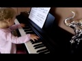 Debussy - Clair de lune 2 years old child version :)