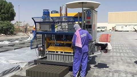 Germany Zenith 913 Mobile Solid Brick Machine working in Dubai