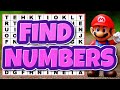 Find Numbers, Words Puzzle Games