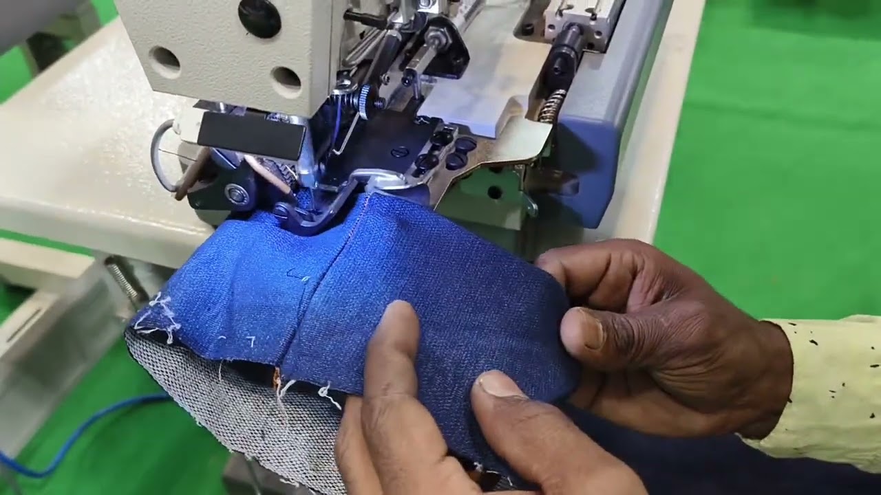 Orbito OS-63972 jeans pant bottom hemming sewing machine,