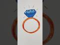 “She said YES… but look at THIS ring 😳💙”#proposal #ring #viral #shorts #wow #love #fyp #diamond