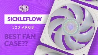 Cooler Master Sickleflow 120 ARGB Review | White RGB Fans