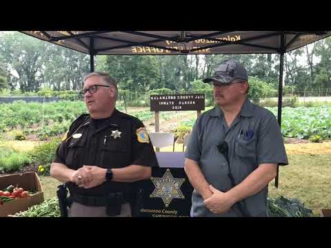 Kalamazoo County Jail inmate garden