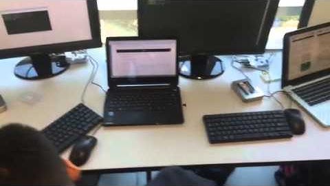 Watford UTC with Raspberry Pi & Cam Jam EduKit in action