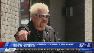 Guy Fieri plans to bring restaurant and entertainment center to Pigeon Forge