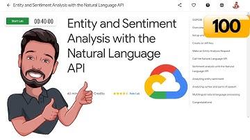Entity and Sentiment Analysis with the Natural Language API | Qwiklabs GSP038 | GCP 2021
