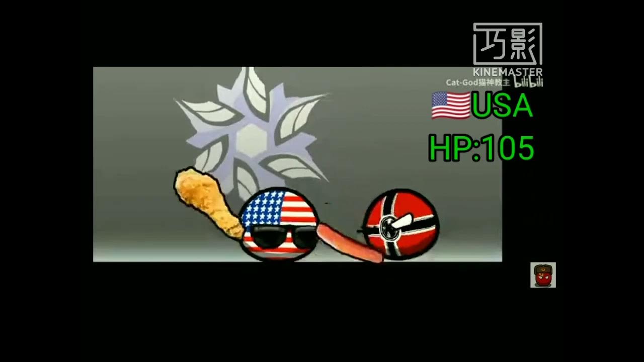 Country balls WW2 arena but with Hp #superviral YouTube