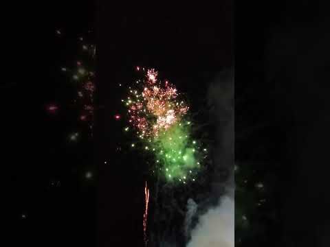 Fireworks Display 🎆🎇🎇 at San Carlos City.