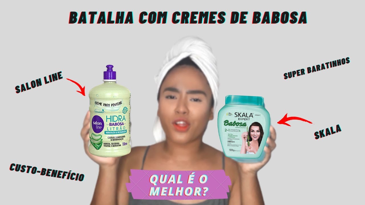 Creme Hidra De Babosa Da Salon Line X Creme De Babosa Da Skala Batalha De Cremes Youtube Creme Hidra De Babosa Da Salon Line X Creme De Babosa Da Skala Batalha De Cremes Youtube