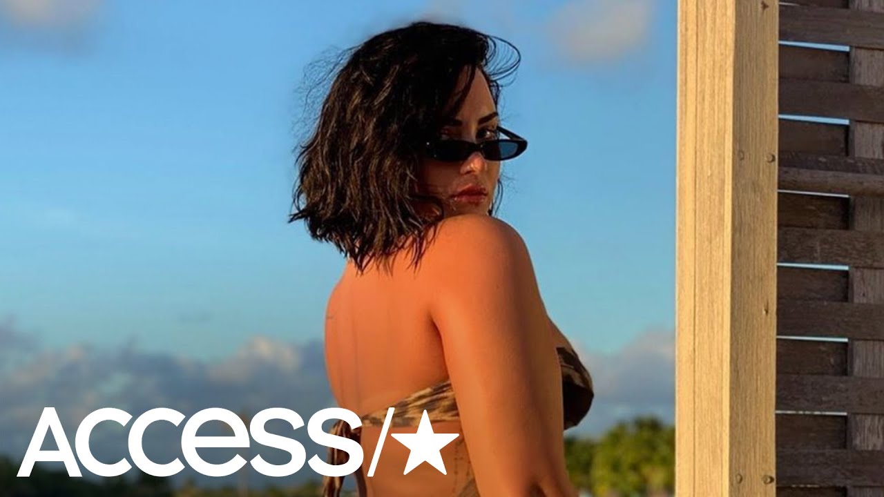 Demi Lovato is done editing her bathing suit pics