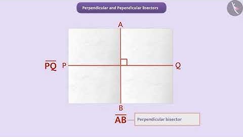 Construction of perpendicular and perpendicular bisector | Part1/4 | English | Class6