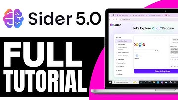 Sider AI Tutorial | How To Use Sider AI ( 2025 ) | Sider 5.0