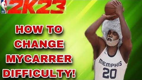 NBA 2K23 | How to Change Your Difficulty in MyCAREER (with discussion)!