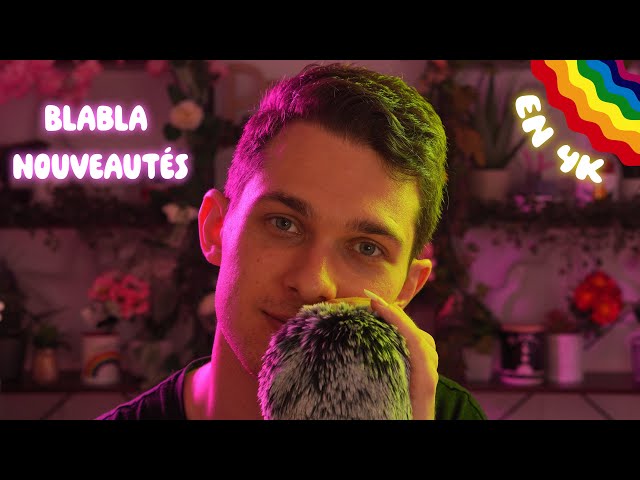 ASMR 4k | Nouveauté de la chaine | update de ma vie