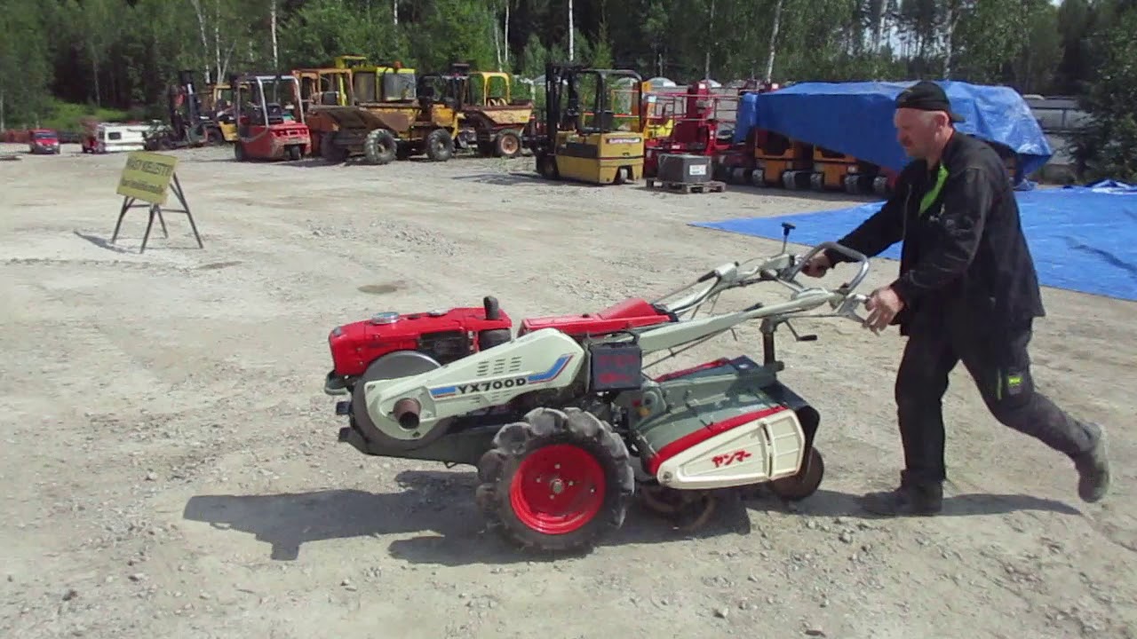 Yanmar YX700D, sarvitraktori - YouTube