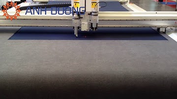 ANH DUONG TECHNOLOGY: Máy cắt vật liệu đa năng Jingwei CB08 - Cắt vải 1 lớp