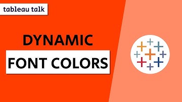 Dynamic Font Color Hack in Tableau