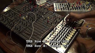 Driscol & Serge - Filter & TKB experiments