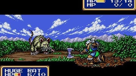 Shining Force II Longplay by serfindukdb Battle 3 (part 3) (no commentary)