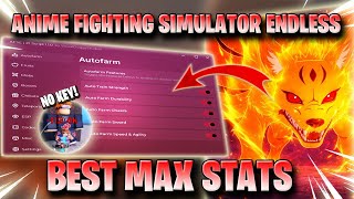 Anime Fighting Simulator Endless Script No Key Infinite Max Stats, Fast Auto Areas, Farm & More