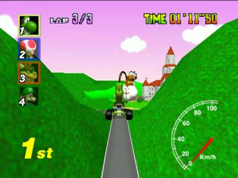 Mario Kart 64 TAS, Star Cup Test Run