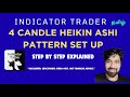 My Intraday Heikin Ashi 4-Candle Pattern | Clean Entry Logic (TAMIL)