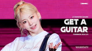 240512 르세라핌 사쿠라 'Get A Guitar' 직캠 LE SSERAFIM Sakura 4k Fancam @FAN MEETING 'FEARNADA' 2024 S/S