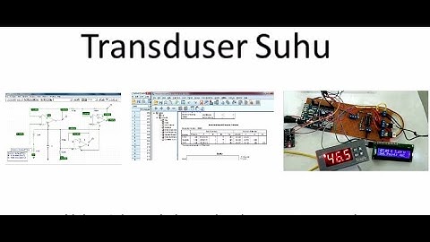 TRANSDUSER (KASUS : TRANSDUSER SUHU DENGAN SENSOR PTC)