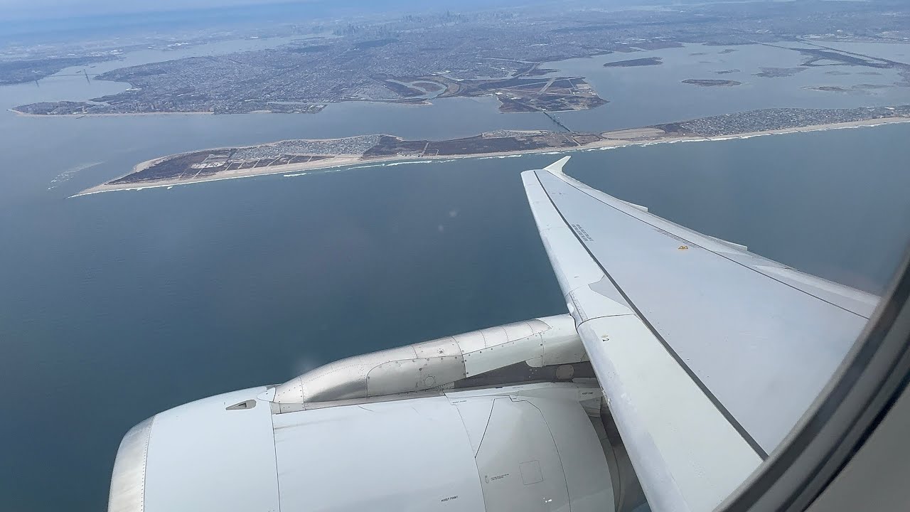 (4K) American A320 Takeoff From New York - Kennedy (JFK)