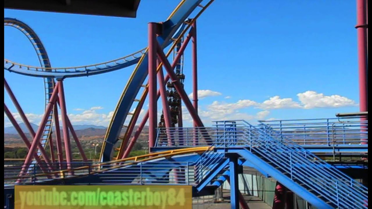 Scream - off ride - Six Flags Magic Mountain - YouTube