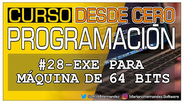 ‍💻Curso de Programación DESDE CERO con Lazarus Free Pascal - #28-Generar un EXE para 64 Bits