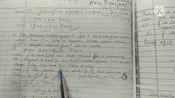 Hahn Banach theorem (generalized)