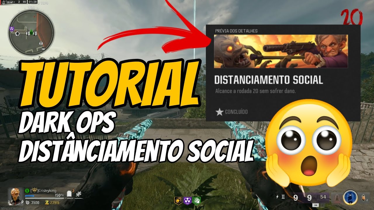 Call of duty black ops 6 - TUTORIAL (Dark ops / Distanciamento social ...