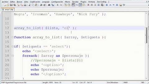 Diseño Web - PHP - Arrays - Numéricos