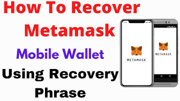 Metamask Wallet: How To Recover Metamask Wallet Using Recovery Phrase: Step By Step Guide(2022)
