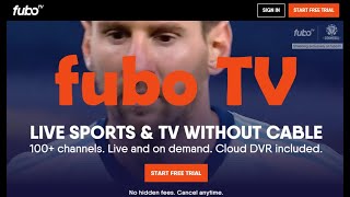How to watch the CONMEBOL South American soccer matches for free for 7 days from Fubo TV via ROKU! screenshot 5