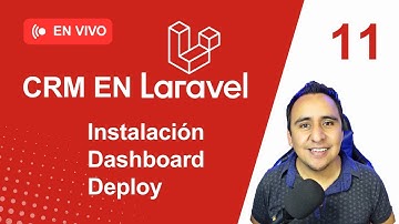 🔴 CRM con Laravel 12 - Instalar, crear Dashboard y hacer Deploy | Live #11 🚀