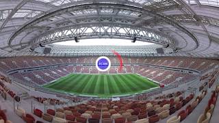 2018 FIFA World Cup: Moscow's Luzhniki Stadium (360 VIDEO)