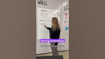 Solving inequalities! #iteachalgebra #math #algebra #iteachmath #mathematics