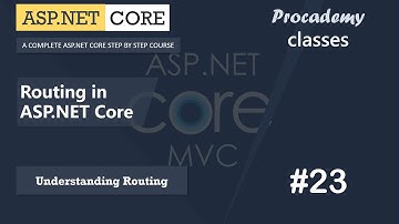#23 Routing in ASP NET Core | Understanding Routing | ASP.NET Core MVC Course