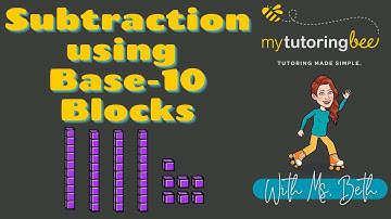 Subtraction using base 10 blocks (2nd & 3rd Grades)