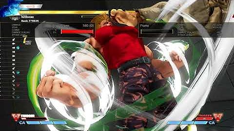 SF5 S3 Guile V-trigger 2 stuff