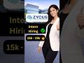 Zycus Internship 2026 🔥| ₹25K Stipend | #internship #itjobs #engineering #softwareengineer #2026 #it