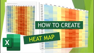 How to Create a Heat Map with Excel