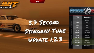 No Limit Drag Racing 2.0: Corvette Stingray 5.7 Second Tune ( Update 1.2.3)