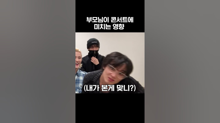 [ NCT DREAM ] 부모님이 콘서트에 미치는 영향