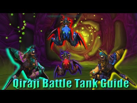 WoW Mount Guide: Qiraji Battle Tanks (Blue, Green, Yellow, Red)