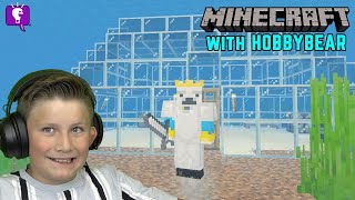 Under Water Dome in Minecraft with HobbyBear on HobbyFamilyTV